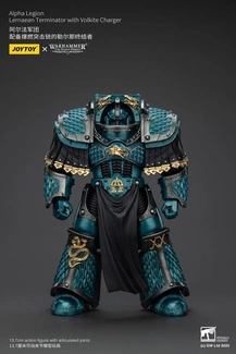 Warhammer The Horus Heresy Action Figure Alpha Legion Lernaean Terminator with Volkite Charger 20 cm