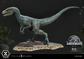 Fallen Kingdom Prime Collectibles Statue 1/10 Blue (Open Mouth Version) 17 cm