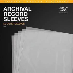 ACCESSORIES Record Outer Sleeves -50pk- VAR