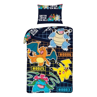 Pokémon Duvet Set Ver. 12 140 x 200 cm / 70 x 90 cm