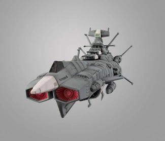 Space Battleship Yamato 2202 Statue Cosmofleet SP Aircraft Warriors of Love U.N.C.F. AAA-1 Andromeda Re. 19 cm