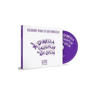 DI MEOLA MCLAUGHLIN DE LUCIA Saturday Night In San Francisco CD DIGIPAK