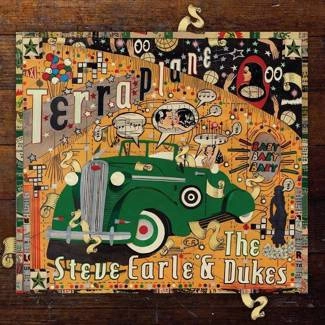 STEVE EARLE & THE DUKES Terraplane BROWN LP