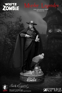 White Zombie Statue 1/4 Murder Legendre Monotone Ver. 52 cm