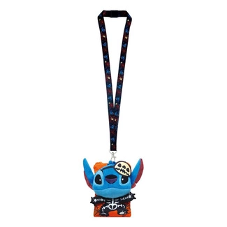 Lilo & Stitch Lanyard Stitch Skeleton with Card Holder