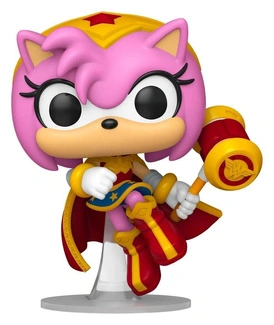 DC x Sonic the Hedgehog Funko POP! Heroes figurka Amy as Wonder Woman 9 cm