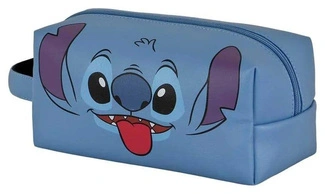 Lilo & Stitch Plus Brick Travel Toiletry Bag Tongue Blue