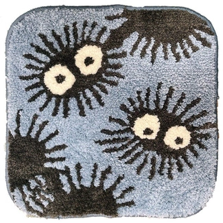 My Neighbor Totoro Chair cushion Soot Sprites 38 x 38 cm