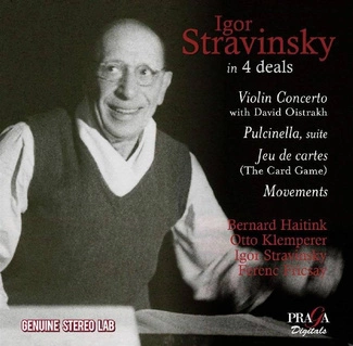 STRAVINSKY Violin Concert Oistrakh CD