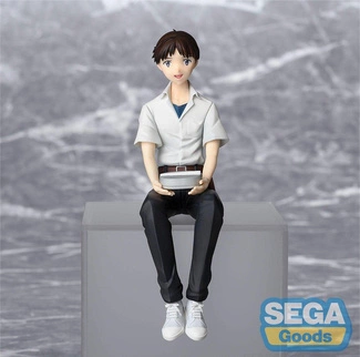 Rebuild of Evangelion PM Perching PVC Statue Shinji Ikari Evangelion New Theatrical Edition 14 cm