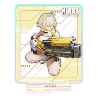 Nikke Crouching Series Acrylic Stand Elegg Holographic 14 cm