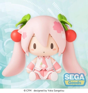 Hatsune Miku Fuwa Petit Chibi Figure Sakura Miku 8 cm