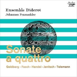 ENSEMBLE DIDEROT JOHANNES PRAMSOHLER Sonate A Quattro CD DIGIPAK