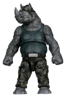 Teenage Mutant Ninja Turtles Page Punchers Action Figure Rocksteady 17 cm