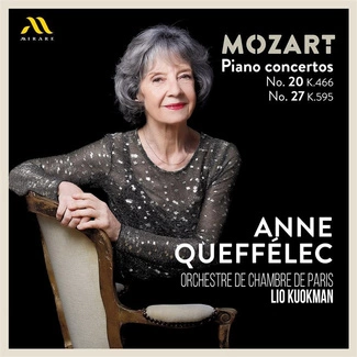 MOZART Piano Concertos No 20 K 466 & No 27 K 595 Orchestre De Chambre De Paris Kuokman Queffelec CD DIGIPAK