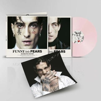 DAMIANO DAVID Funny Little Fears LP PINK + AUTOGRAF!