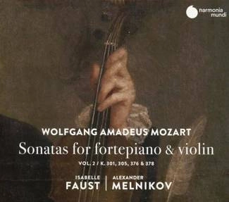 MOZART Sonatas For Fortepiano & Violin Vol 2 Faust Melnikov CD