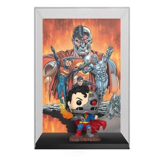 DC Comics Funko POP! Comic Cover figurka Cyborg Superman 9 cm
