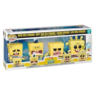 Spongebob Funko POP! Television figurka 4-Pack (EMEA) 9 cm