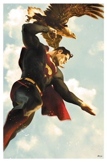 DC Comics Art Print Superman 61 x 41 cm - unframed