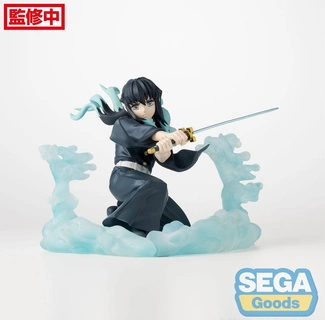 Kimetsu no Yaiba Xross Link Anime PVC Statue Muichiro Tokito Hashira Training Arc 11 cm