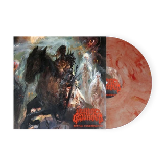 WALKING WOUNDED Bestial Condemnation LP Clear/ Red/ Black Smoke Marbled