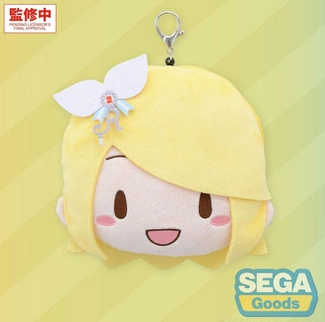 Coloful Stage! Plush Keychain Kagamine Rin Stage Sekai 15 cm