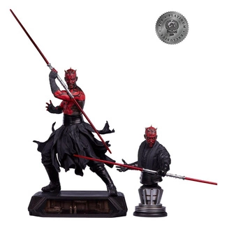 Star Wars Epic Series Statue 1/3 Darth Maul Platinum Exclusive 86 cm