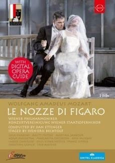 WIENER PHILHARMONIKER / DAN ETTINGER, KONZERTVEREINIGUNG WIENER STAATSOPERNCHOR, LUCA PISARONI, ANETT FRITSCH, MARTINA JANKOVA, ADAM PLACHET Euroarts - Mozart: Le Nozze Di Figaro 2DVD DISC