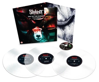 SLIPKNOT Day Of The Gusano 3LP + DVD Transparent