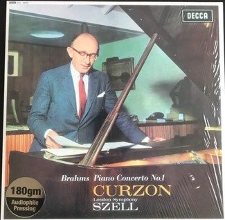 CLIFFORD CURZON Brahms Piano Concerto LP