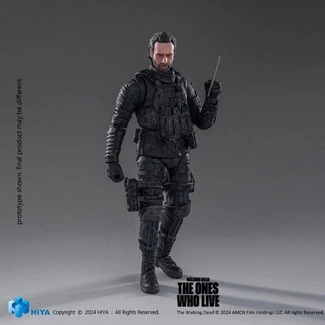 The Ones Who Lived Exquisite Mini Action Figure 1/18 Rick Grimes 11 cm