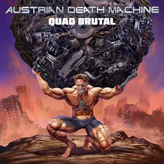 AUSTRIAN DEATH MACHINE Quad Brutal CD LIMITED CD DIGIPAK