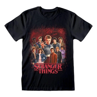 Stranger Things T-Shirt Group of all Characters