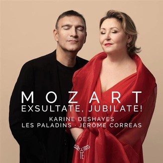 MOZART Exsultate Jubilate Les Paladins Correas Deshayes CD DIGIPAK