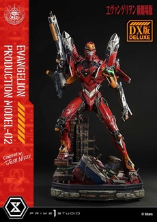 Rebuild of Evangelion Ultimate Diorama Masterline Series Statue Evangelion Production Model-02 (Concept By Josh Nizzi) Deluxe Version 73 cm