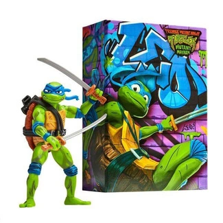 Mutant Mayhem Action figure Comic Con Leonardo 18 cm