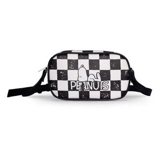 Peanuts Crossbody Checkerboard Logo