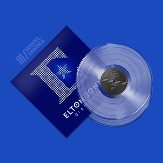 ELTON JOHN Diamonds 2LP Blue