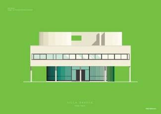 Willa „Savoye” Francja PLAKAT