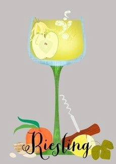 Riesling PLAKAT