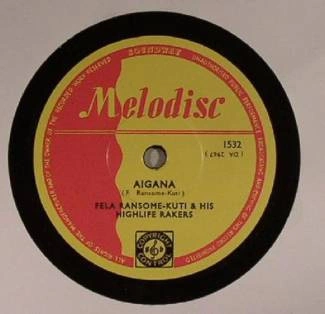 FELA RANSOME-KUTI & HIS HIGHLIFE RAKERS Fela’s Special / Aigana 7"