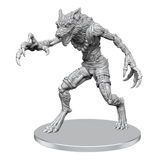 Pathfinder Deep Cuts Unpainted Miniature Meladaemon (Famine Daemon)