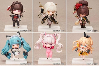Nikke SAC Series Mini Figures 6-Pack Chibi 10 cm