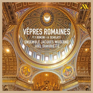 ENSEMBLE JACQUES MODERNE SUHUBIETTE Vepres Romaines CD DIGIPAK