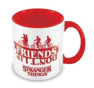 Stranger Things Coloured Inner Mug Friends Don't Lie