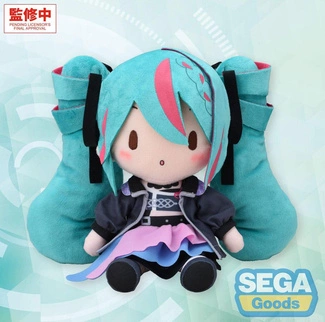 Hatsune Miku Fuwa Petit Plush Figure Hatsune Miku Punk! M 22 cm