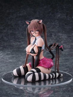 Original Character Statue 1/6 Itazura Cat miumiu Illustrated by Mataro 17 cm