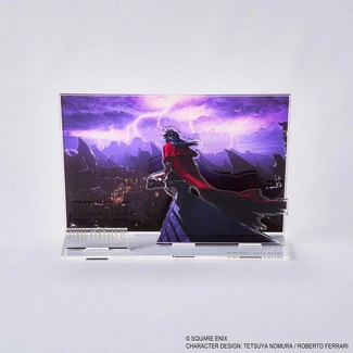 Final Fantasy VII Rebirth Acrylic Diorama Vincent Key Art