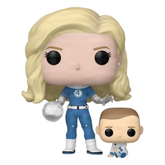 First Steps POP! & Buddy Marvel Vinyl Figure Invisible Woman & Franklin 9 cm